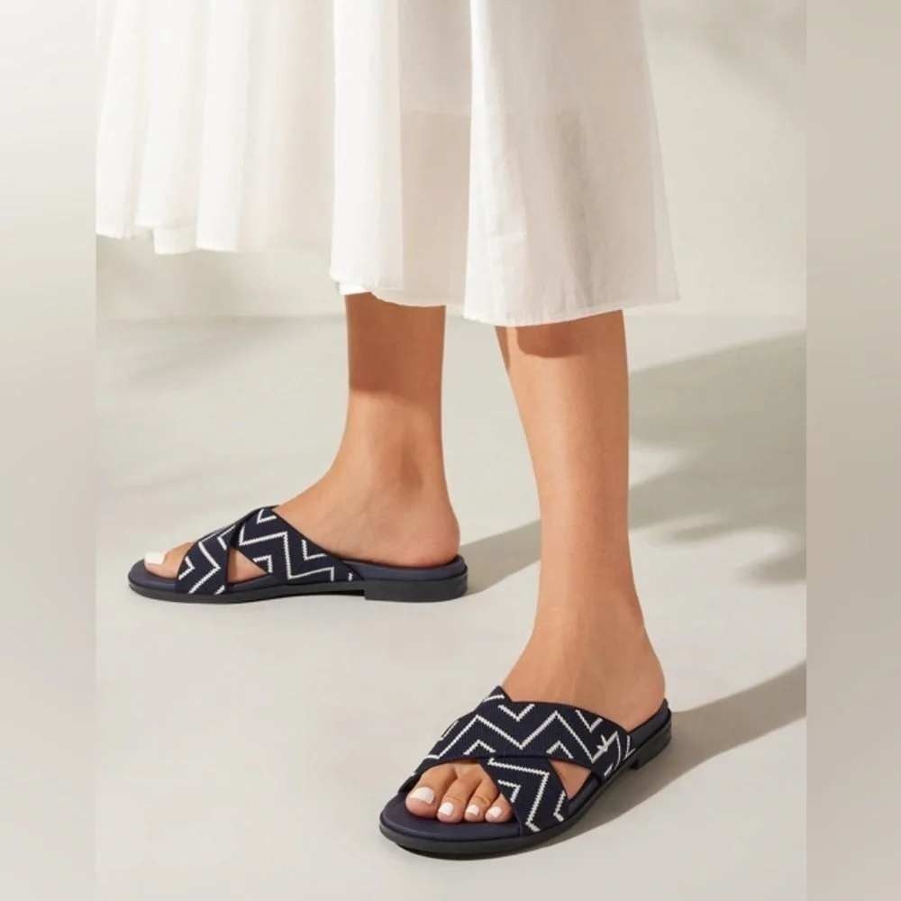VIVAIA Arch Pro Slide Paige Sandals Navy Size EU 42/US 11 - Picture 5 of 11